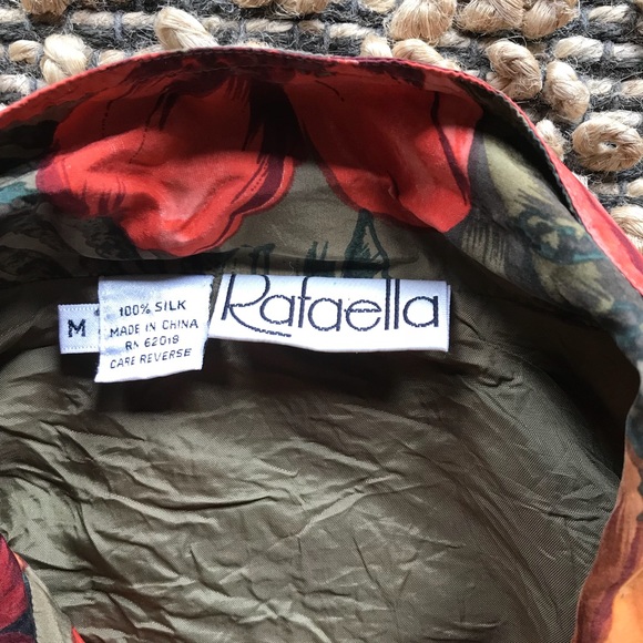 Tropical print light wind breaker - Picture 5 of 6